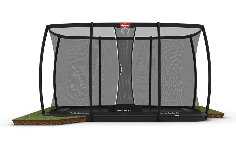 BERG Ultim Champion FlatGround 410 Grey + Safety Net DLX XL