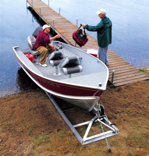 550 landrampe for båter