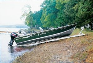 350 landrampe for båter