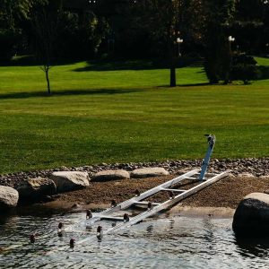 350 landrampe for båter