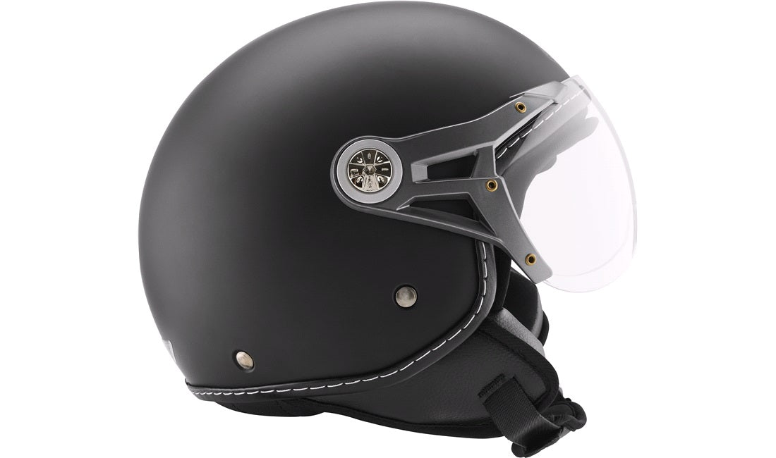 Pilothjelm NEX Racing mattsort large