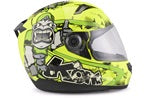 Barnehjelm NEX Kong gul medium 51-52cm