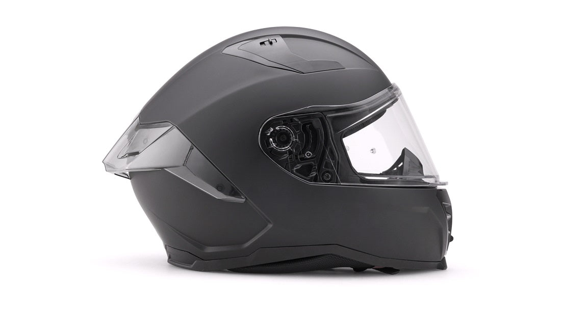 Hjelm m/solb. NEX Racing mattsvart XL