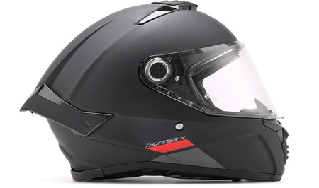 MC-hjelm MT Thunder 4 SV matt svart S – ECE 22.06