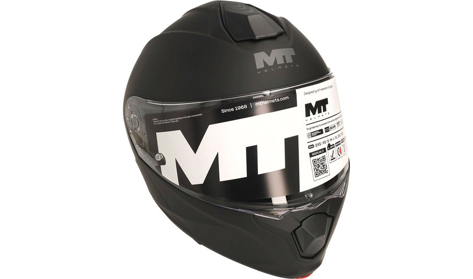 Flip-up hjelm MT Genesis R SV matsort S
