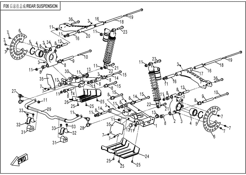 11. Bakfjæring / EX