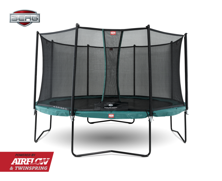 BERG Champion Grønn + Comfort Sikkerhetsnett