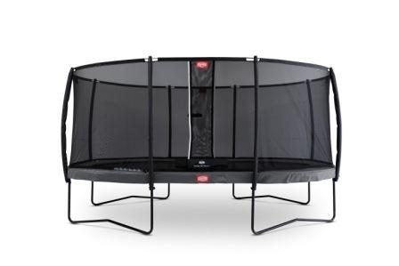 BERG Grand Champion 520x345 Grå + Sikkerhetsnett
