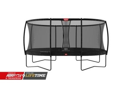 BERG Grand Champion 520x345 Sort + Sikkerhetsnett