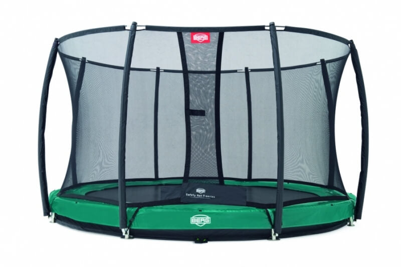 BERG InGround Elite + Deluxe Sikkerhetsnett - Grønn