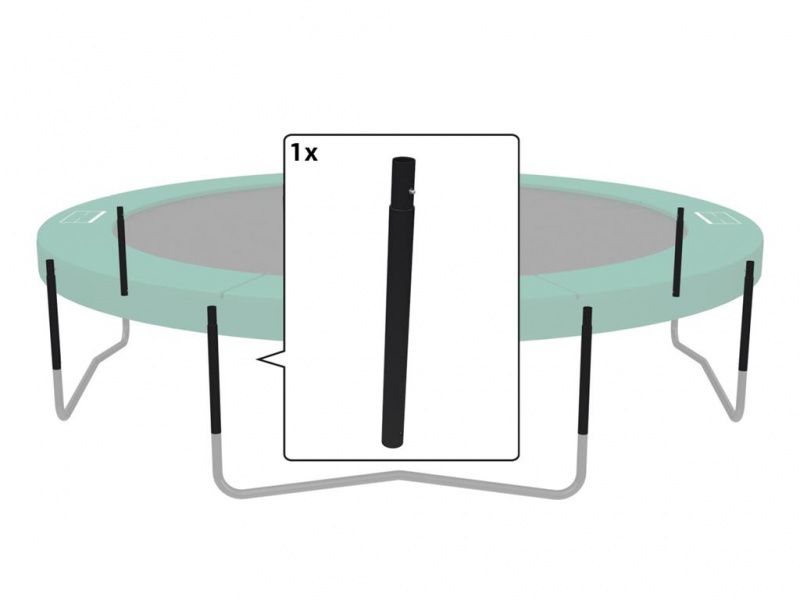 CHAMPION – Middle post, black