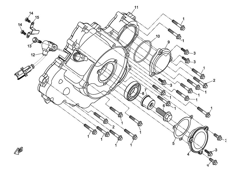 E06 Venstre Veivhus Deksel