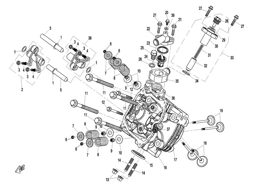 E09 Sylinderhode Nr.1