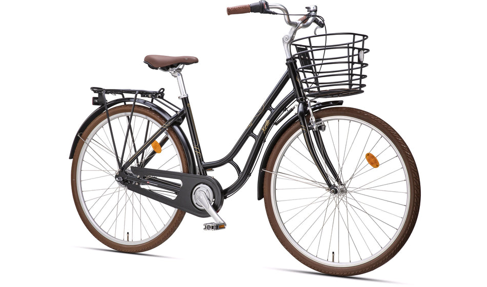 Damesykkel 28" AGNETE 7-gir 48cm Svart