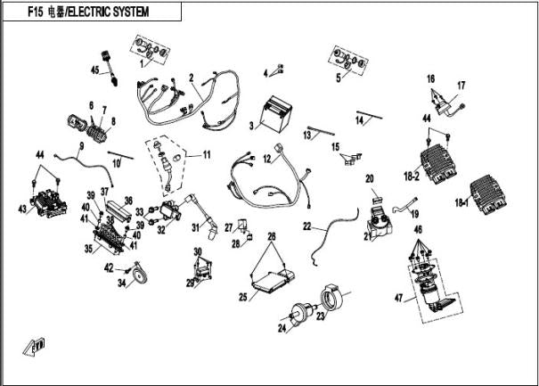 F15 Elektronisk System