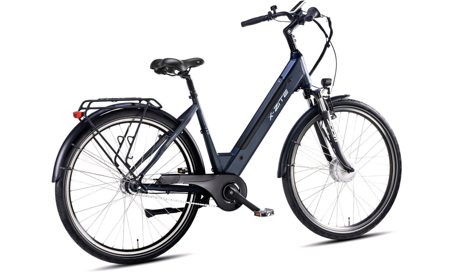 El-sykkel Comfort Plus 36V-11,6Ah 7-gir antrasitt sort