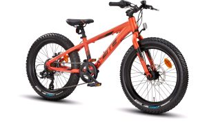 Fatbike MTB alu 20" 7-speed orange/Svart