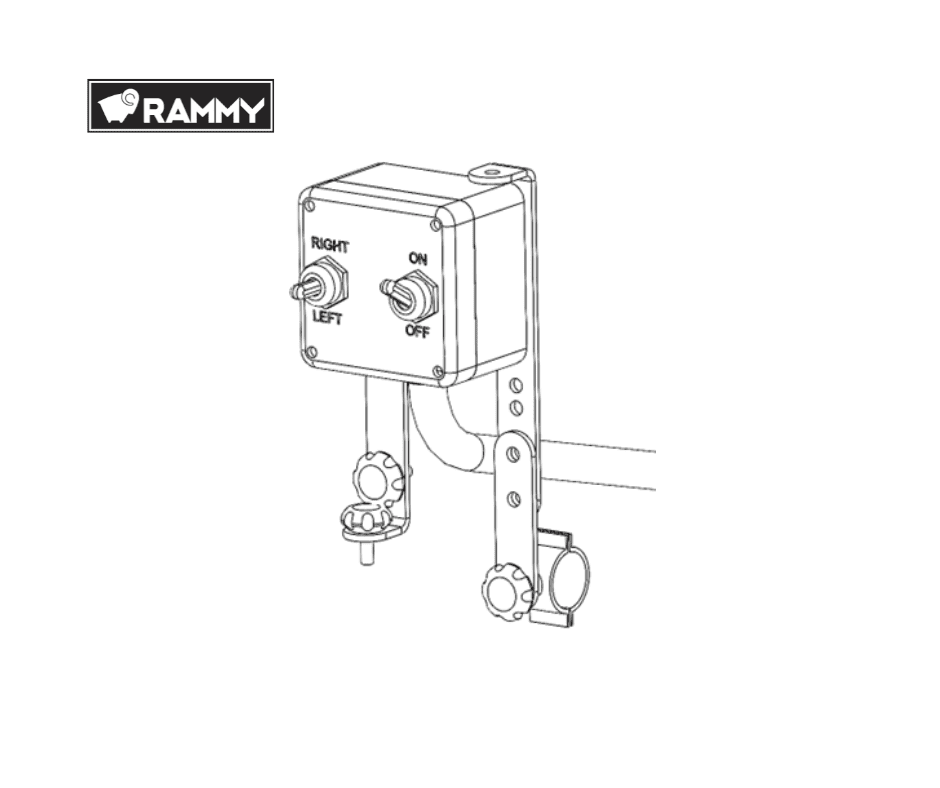 Rammy- Remote control, inc cables