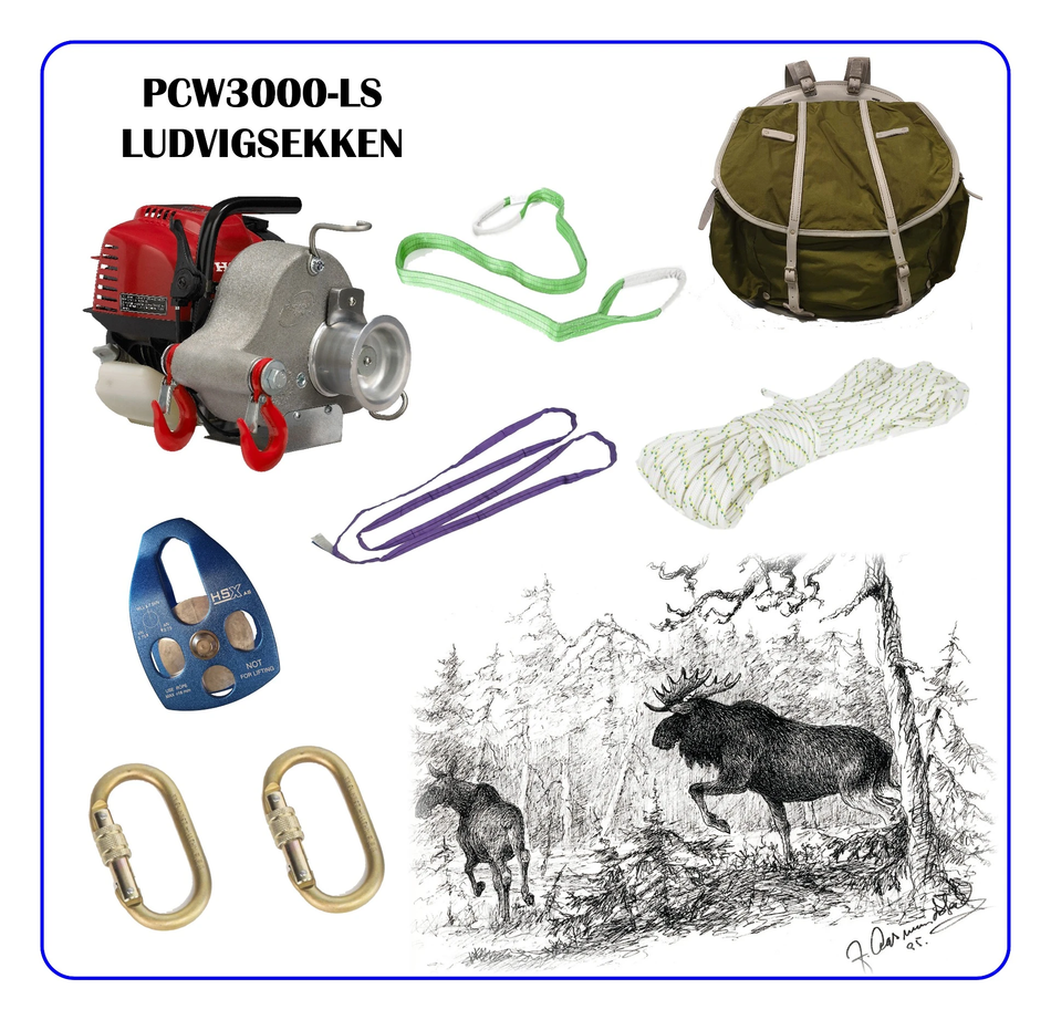 Ludvigsekken jaktpakke PCW-3000-LS