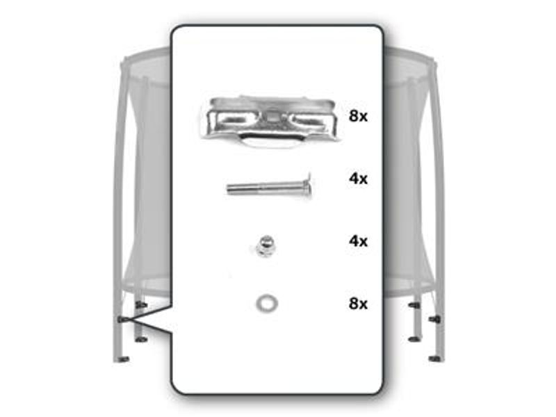 Monteringssett (2 ben)