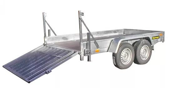 Norgeshengern B3032 – Kraftig Maskinhenger med Kjørerampe