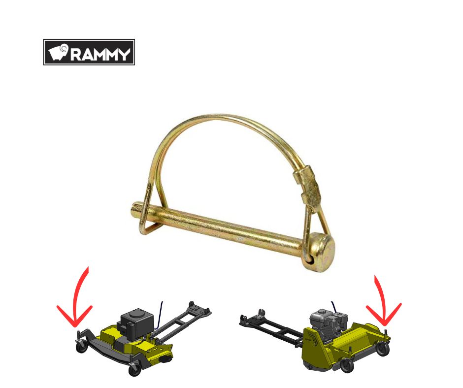 Rammy - Pin Ø6×50 of the front wheel