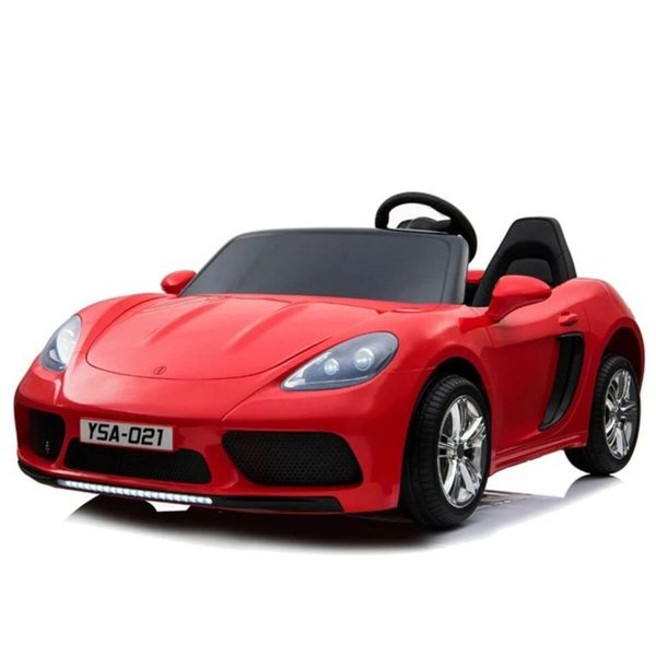 Porsche-Style Stor EL-bil for 2 barn - Lasteevne 110kg!!