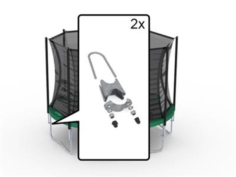 Sikkerhet net COMFORT - Feste for 1 rør