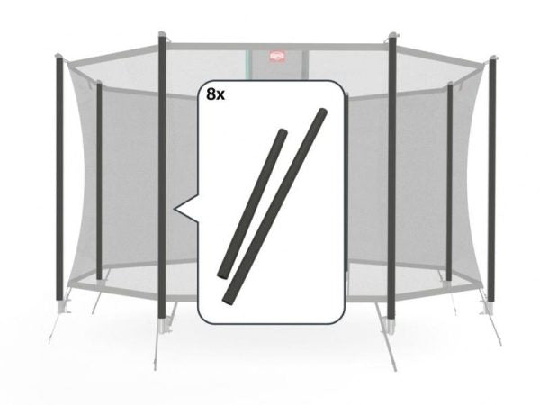 Sikkerhetsnett COMFORT - Skumsett InGround