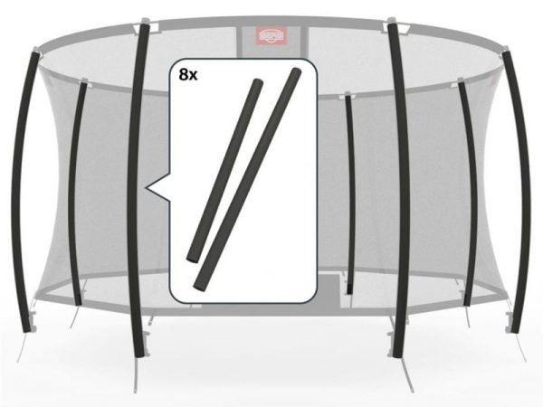Sikkerhetsnett DELUXE - 8x Skumsett