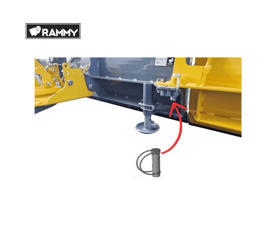 Rammy - Pin Plow W165 ATV PRO pin of wing (15.8×71).