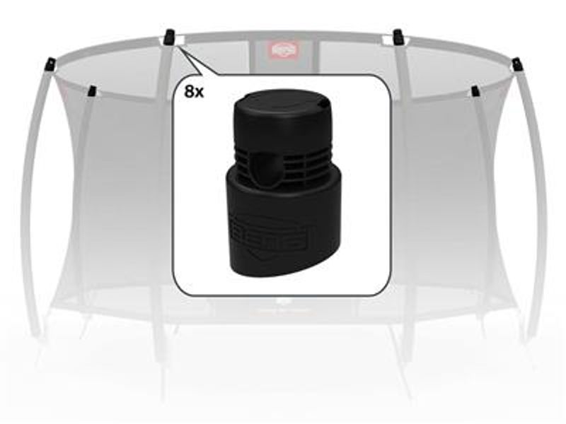 Top Caps for rør x8