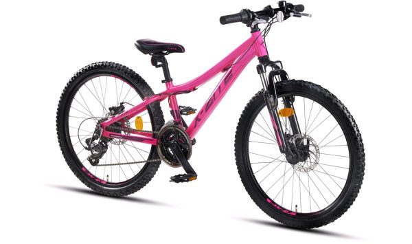 Mountainbike 24" 24.21 21-gir Rosa