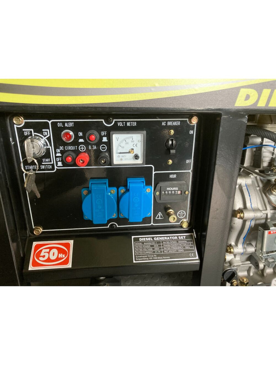 Strømaggregat diesel enfase PM 6700