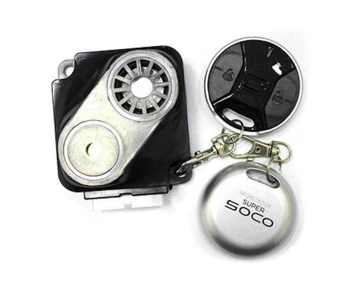 Alarm & Fjernkontroll for Super SOCO TS/TC/CU/Max