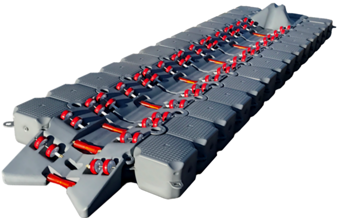 BoatPort Båtbrygge 9, 960cm x 200cm, flytekapasitet 5307kg