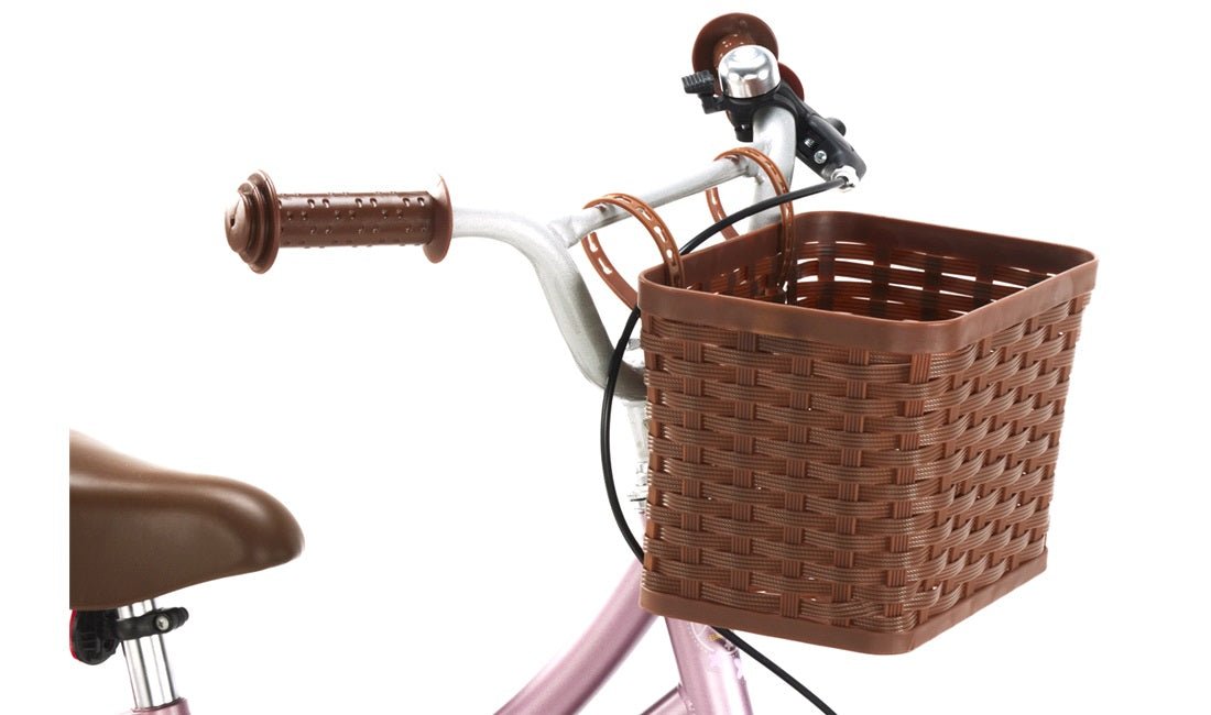 Barnesykkel 14" alu. Nova rosa m/kurv - RX Sport