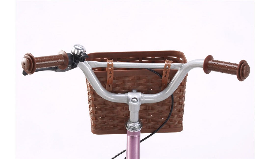 Barnesykkel 14" alu. Nova rosa m/kurv - RX Sport