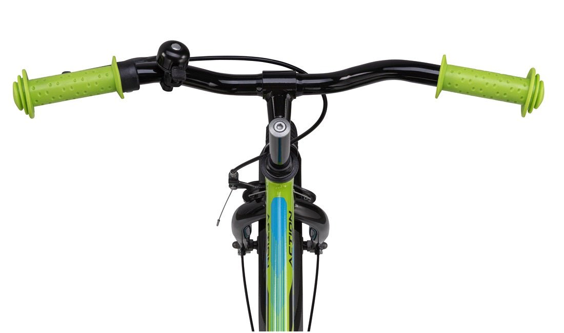 Barnesykkel 16" Action grønn/blå - RX Sport