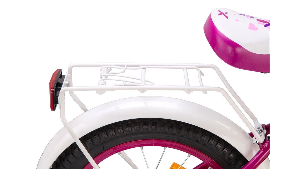 Barnesykkel 16" Sweety rosa/hvit - RX Sport