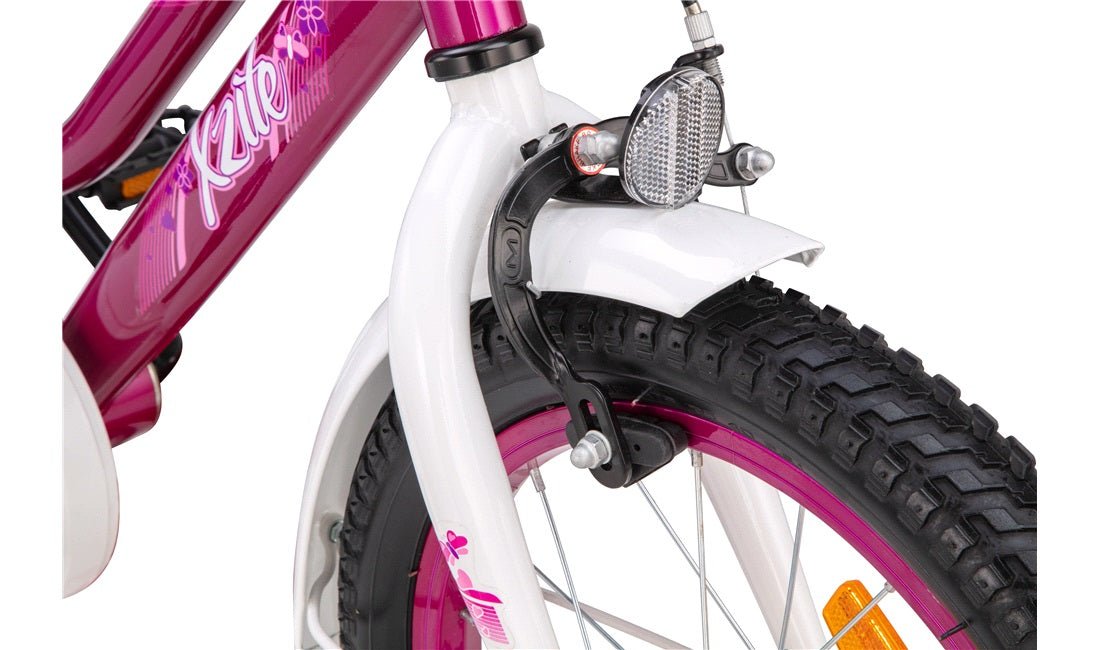 Barnesykkel 16" Sweety rosa/hvit - RX Sport