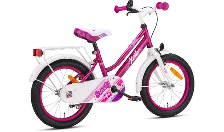Barnesykkel 16" Sweety rosa/hvit - RX Sport