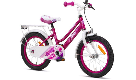 Barnesykkel 16" Sweety rosa/hvit - RX Sport