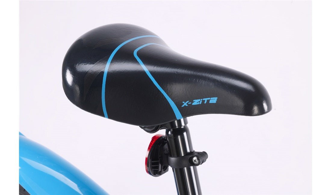 Barnesykkel 18" MTB style sort/blå - RX Sport