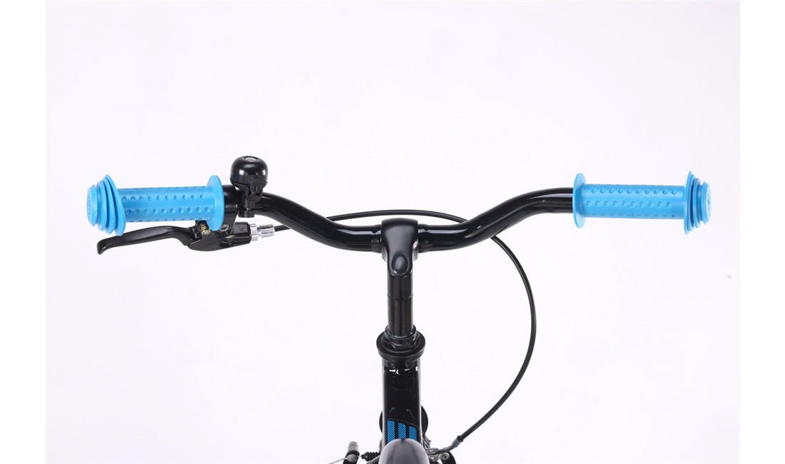 Barnesykkel 18" MTB style sort/blå - RX Sport