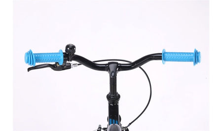 Barnesykkel 18" MTB style sort/blå - RX Sport