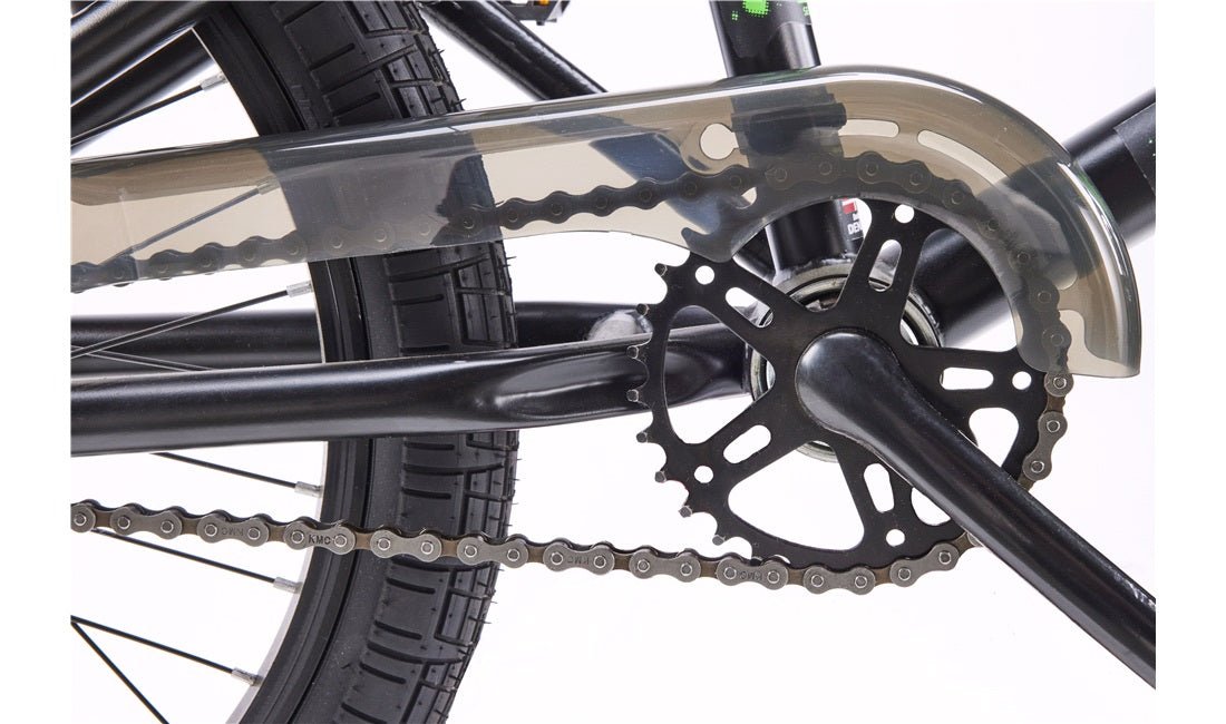 BMX 20" Freestyle sort/grøn - RX Sport
