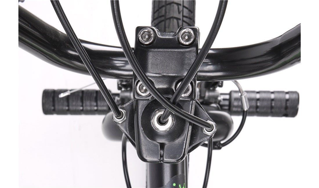 BMX 20" Freestyle sort/grøn - RX Sport