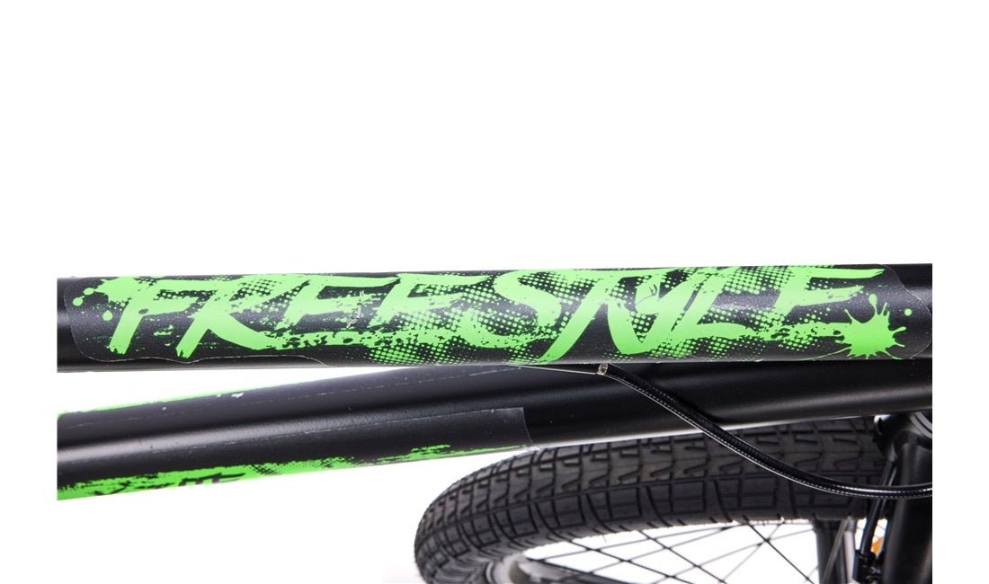 BMX 20" Freestyle sort/grøn - RX Sport