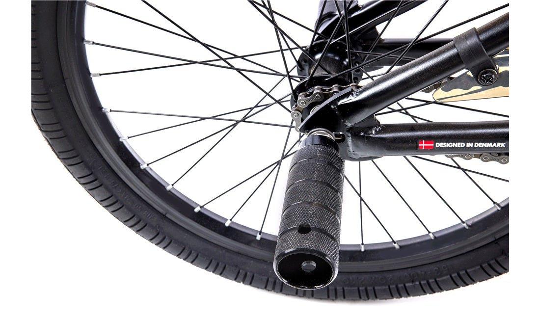 BMX 20" Freestyle sort/grøn - RX Sport